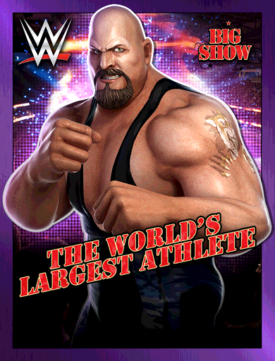 Big Show 'The World's Largest Athlete' Poster