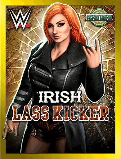 Becky Lynch 'Irish Lass Kicker' Poster