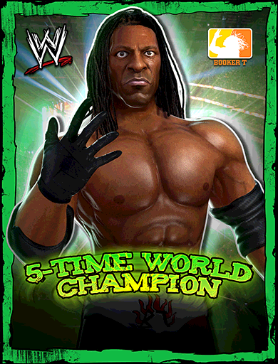 Booker T '5-Time World Champion' Poster
