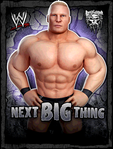 Brock Lesnar 'The Next Big Thing'