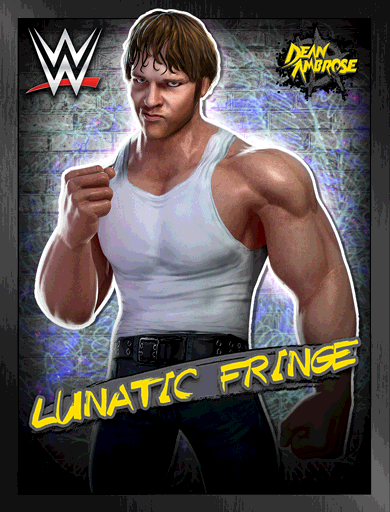 Dean Ambrose 'The Lunatic Fringe' Poster