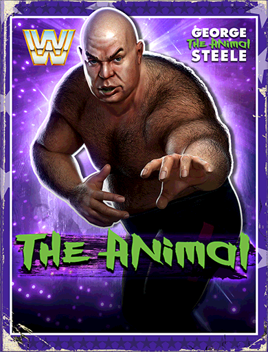 George Steele 'The Animal' Poster