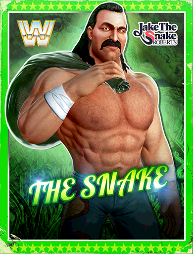Jake Roberts 'The Snake' Poster