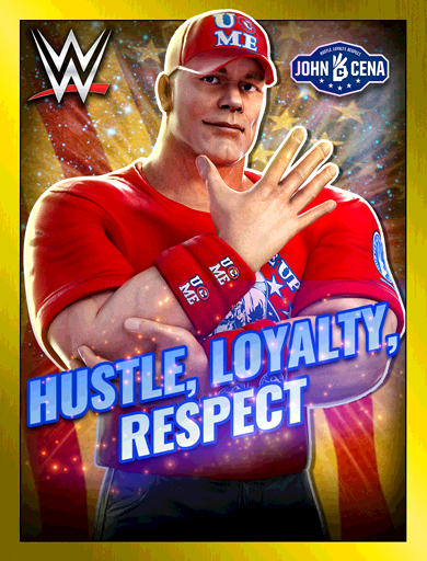 John Cena 'Hustle, Loyalty, Respect'