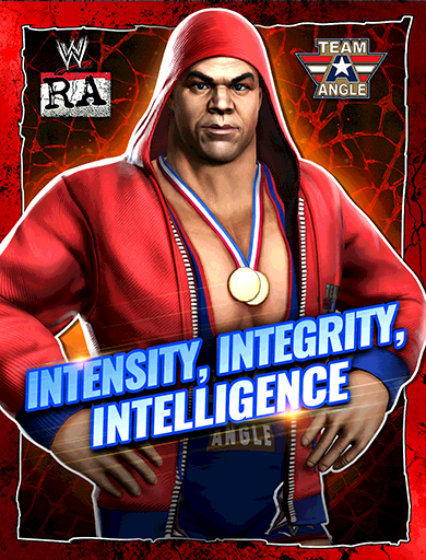 Kurt Angle 'Intensity, Integrity, Intelligence' Poster
