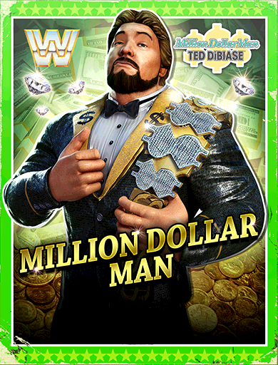 Ted DiBiase 'Million Dollar Man' Poster
