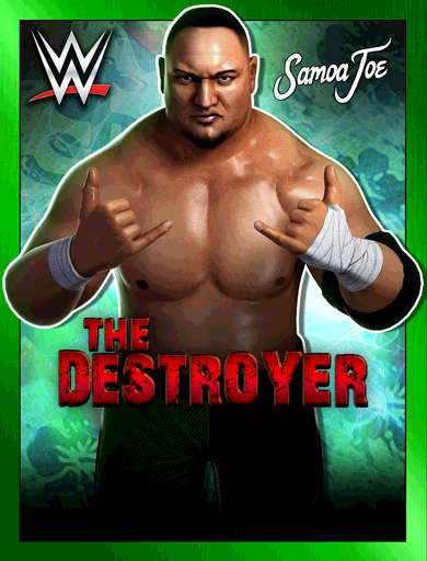 Samoa Joe 'The Destroyer' Poster