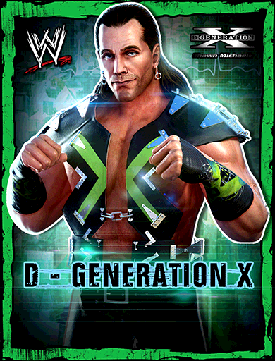 Shawn Michaels 'D-Generation X' Poster