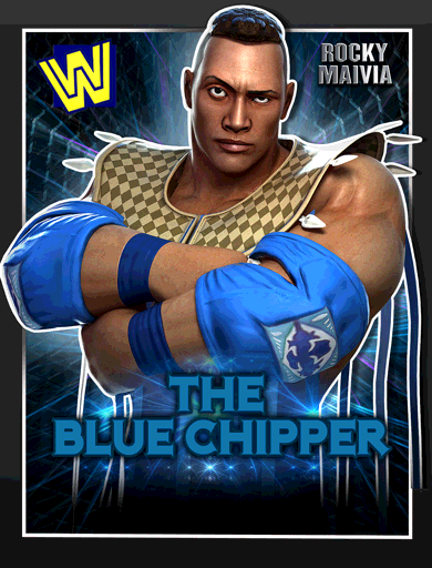 Rocky Maivia 'The Blue Chipper' Poster