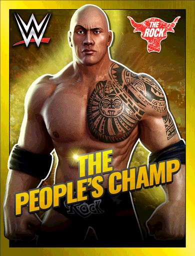 The Rock 'The People's Champ' Poster