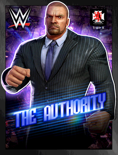 Triple H 'The Authority' Poster