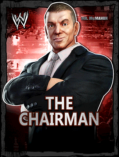 Mr. McMahon 'The Chairman' Poster