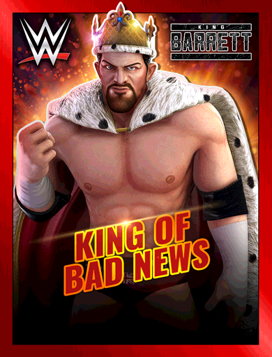 King Barrett 'King of Bad News' Poster