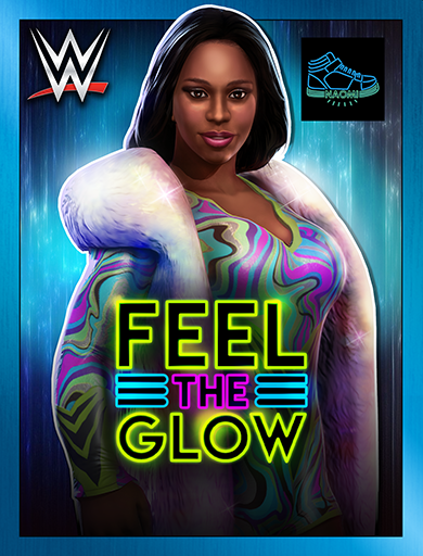 Naomi 'Feel the Glow' Poster