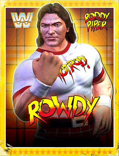 Roddy Piper 'Rowdy' Poster
