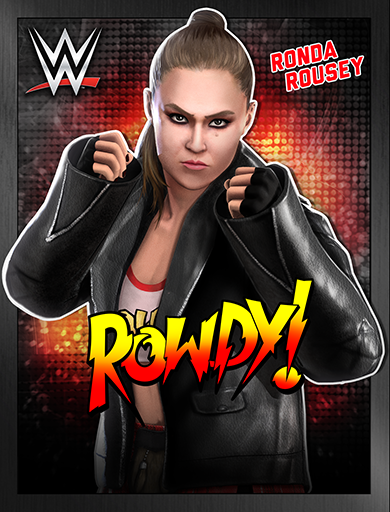Ronda Rousey 'Rowdy' Poster