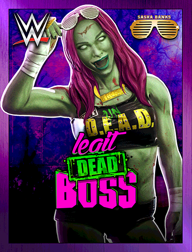 Sasha Banks 'Legit Dead Boss' Poster