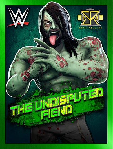 Seth Rollins 'The Undisputed Fiend' Poster
