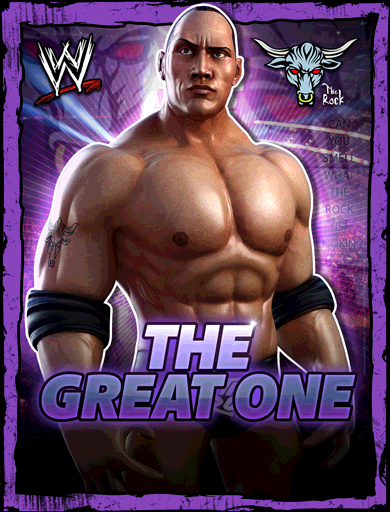 The Rock 'The Great One' Poster
